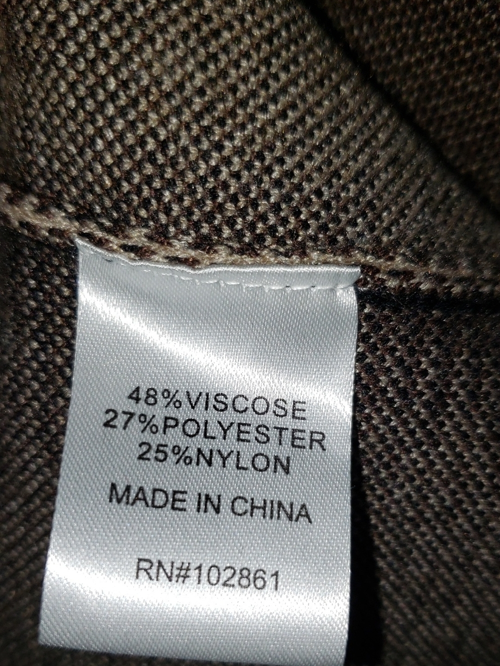 ππ€π DOR DOR COLOR BLOCK CARDIGAN BROWN BLACK TAN SMALL NEW - Picture 13 of 14